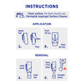 Permastik Utility Hooks Value Pack - 12 Pack White Plastic Self-Adhesive