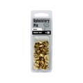 Pinnacle Brass Hammer Head Upholstery Nails 50 Pack - 40mm Brass - Easy Use - SuperSaverAU - view 2