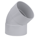 Holman Plain Bend - 150mm - PVC - Female to Female 45° - SuperSaverAU - view 1