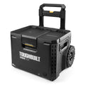 ToughBuilt StackTech Rolling Tool Box - Telescoping Handle & All-Terrain Wheels