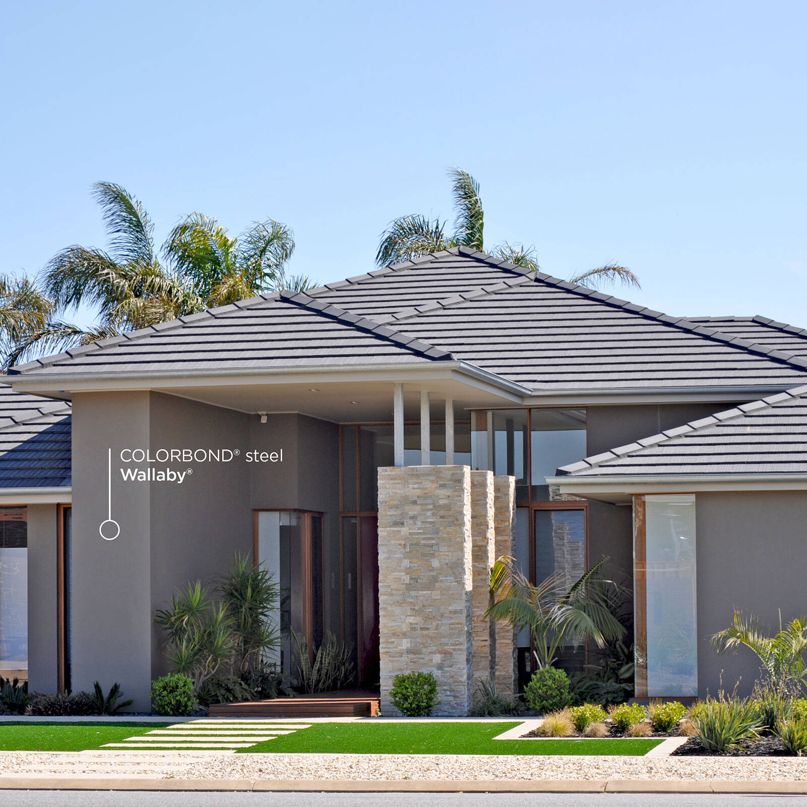 Wattyl Solagard 1L Wallaby Low Sheen Pre-Tinted Exterior Paint