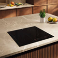 Electrolux 60cm Series 700 Induction Cooktop - SenseFry, 4 Zones, PowerBoost, Black Glass - EHI6475BF