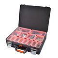 Tactix Steel Organiser with 20 Removable Tubs Powder-Coated Carry Handle