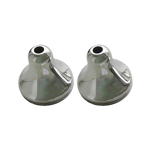 Shaw Mason Chrome Plated Brass Basin Flange - 2 Pack - 96mm x 172mm - Durable - SuperSaverAU - view 1