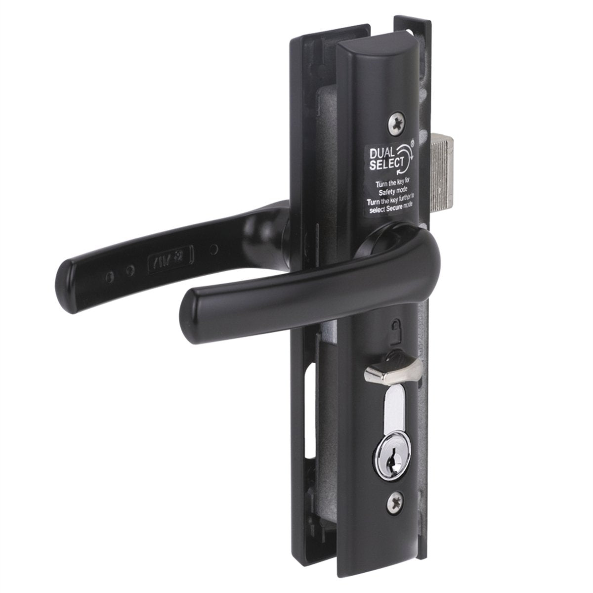 Yale Quattro Lock Screen Security Door - 145mm x 250mm x 75mm - Black - SuperSaverAU - view 2