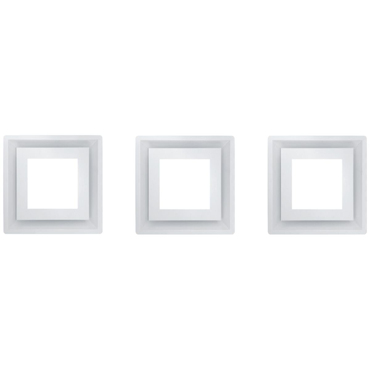 Schweigen Silent Modular Cassette Rangehood - 3200m³/h, 3 Filters, White - CC-PARA3WSEPAK