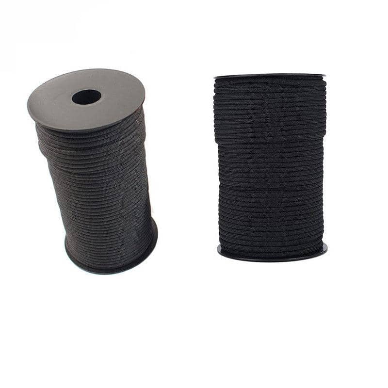 550 Paracord, 9 Strand Core, 100 m Roll - Black - view 4