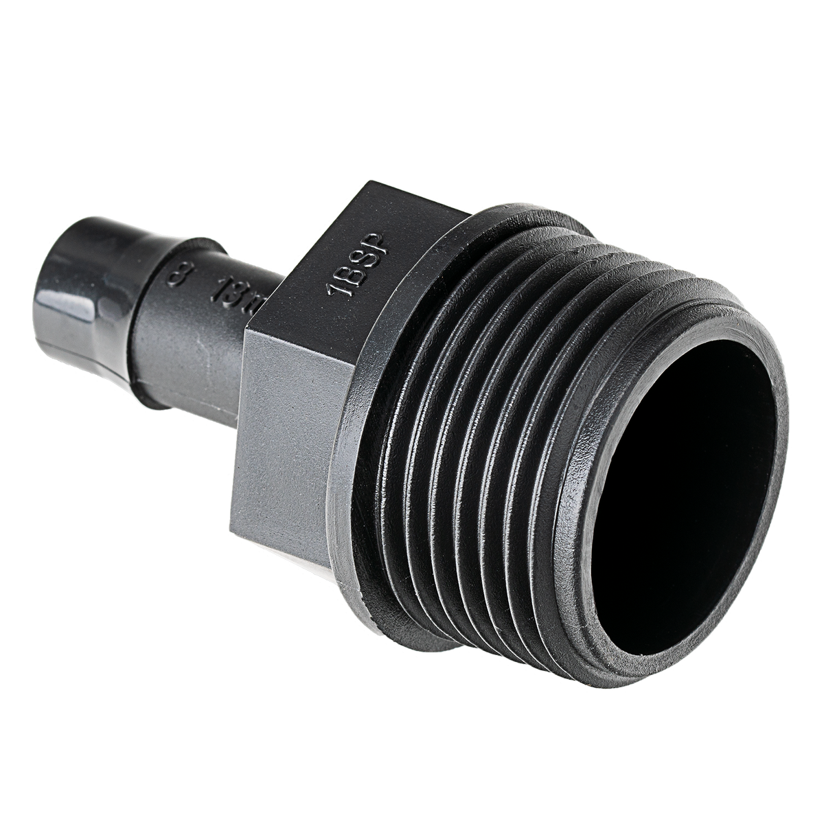 K-Rain Male Director 13mm x 25mm Bsp Thread 10 Pack - Black - SuperSaverAU - view 1