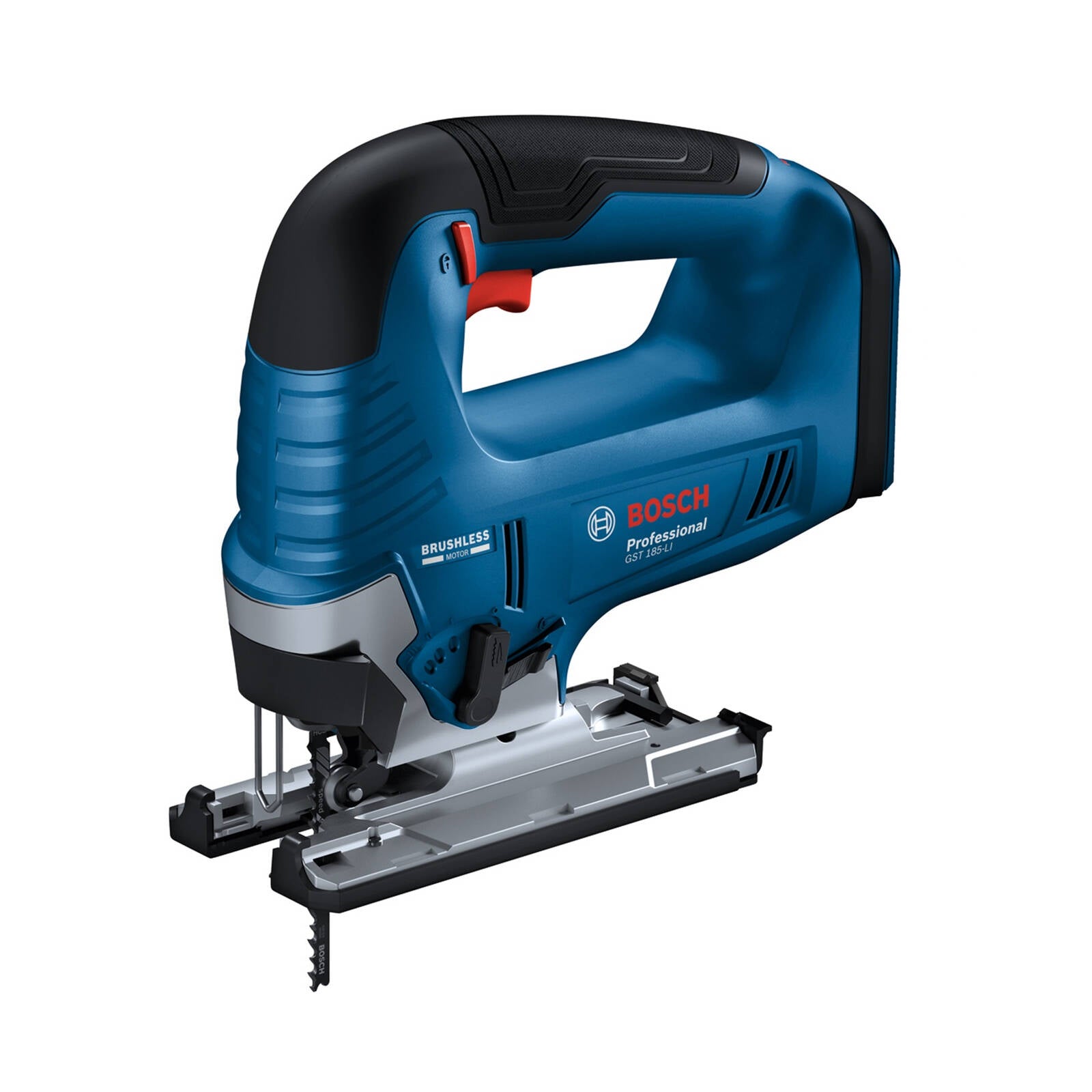 Bosch Professional 18V Cordless Jigsaw GST 18V-125 B - Skin Only, Bow Handle
