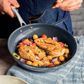 Tramontina Grano 20cm Tri-Ply Clad Ceramic Frying Pan - Stainless Steel - Induction - 62155206