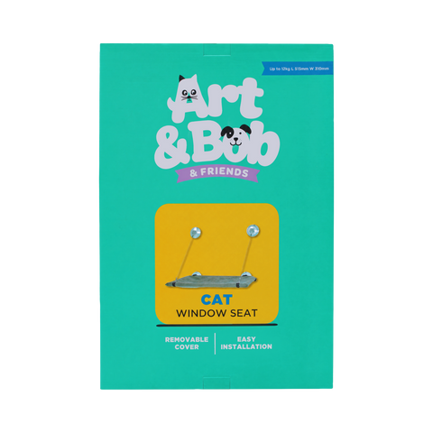 Art and Bob 310 x 510mm Cat Seat Window Perch