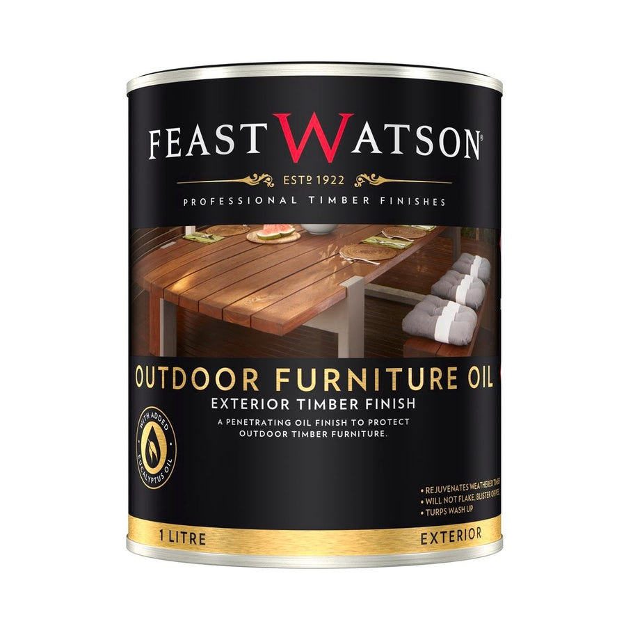 Feast Watson Outdoor Furniture Oil Clear 500ml UV Resistant Timber Care - SuperSaverAU - view 1