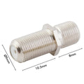 Antsig F81 Inline Joiner F Connector - 5mm x 20mm - Coaxial Cable Extension - SuperSaverAU - view 4