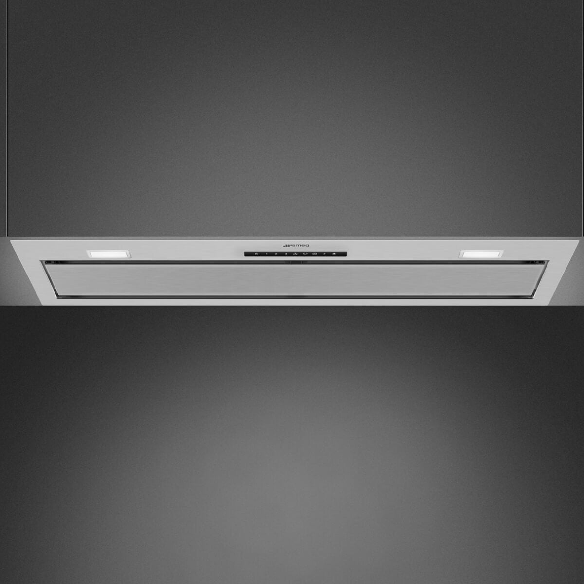 Smeg 90cm Stainless Steel Undermount Rangehood - AutoVent 2.0, 697m³/h, Touch Controls - KSGAU9P4X