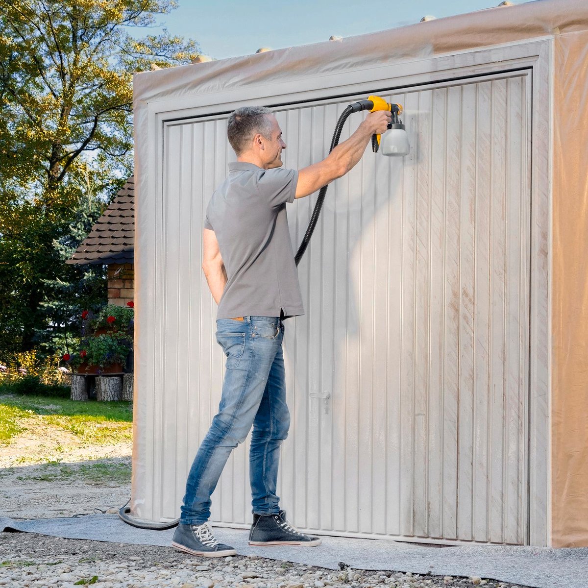 Wagner Flexio 950 Paint Sprayer - 800ml - High Grade Polypropylene - DIY Use