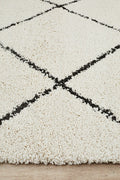 Rug Culture Saffron Large Rug 290x200cm - White Polypropylene, Jute Weft Backing - SAF22WHT290X200