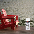White Knight Squirts Clear Gloss Spray Paint 310g - Solvent-Based Clear Topcoat, UV Resistant