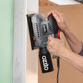 Ozito 150W 1/3 Sheet Finishing Sander TSS-3100 - 11000rpm, Dust Bag, Lock-On Button