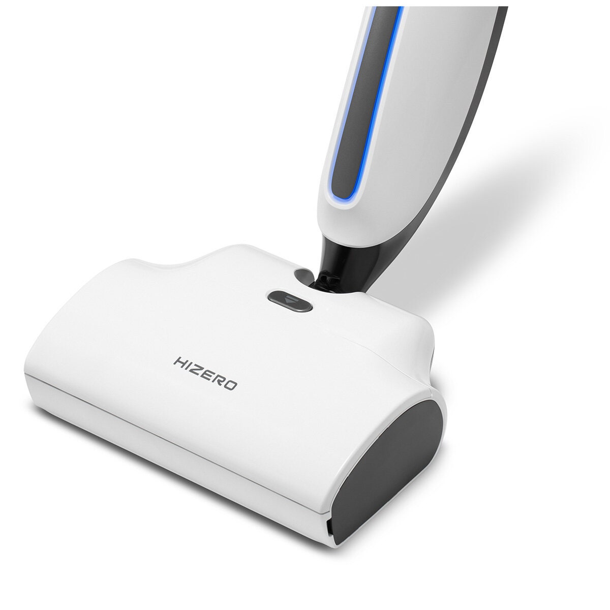 Hizero wet and dry stick vacuum - two-in-one sweeping and mopping, 60 minute runtime, White - F500