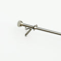 Windoware Satin Adjustable Curtain Rod Bracket - 75-95mm - Pewter - 2 Pack - Steel - Easy Installation - SuperSaverAU - view 2