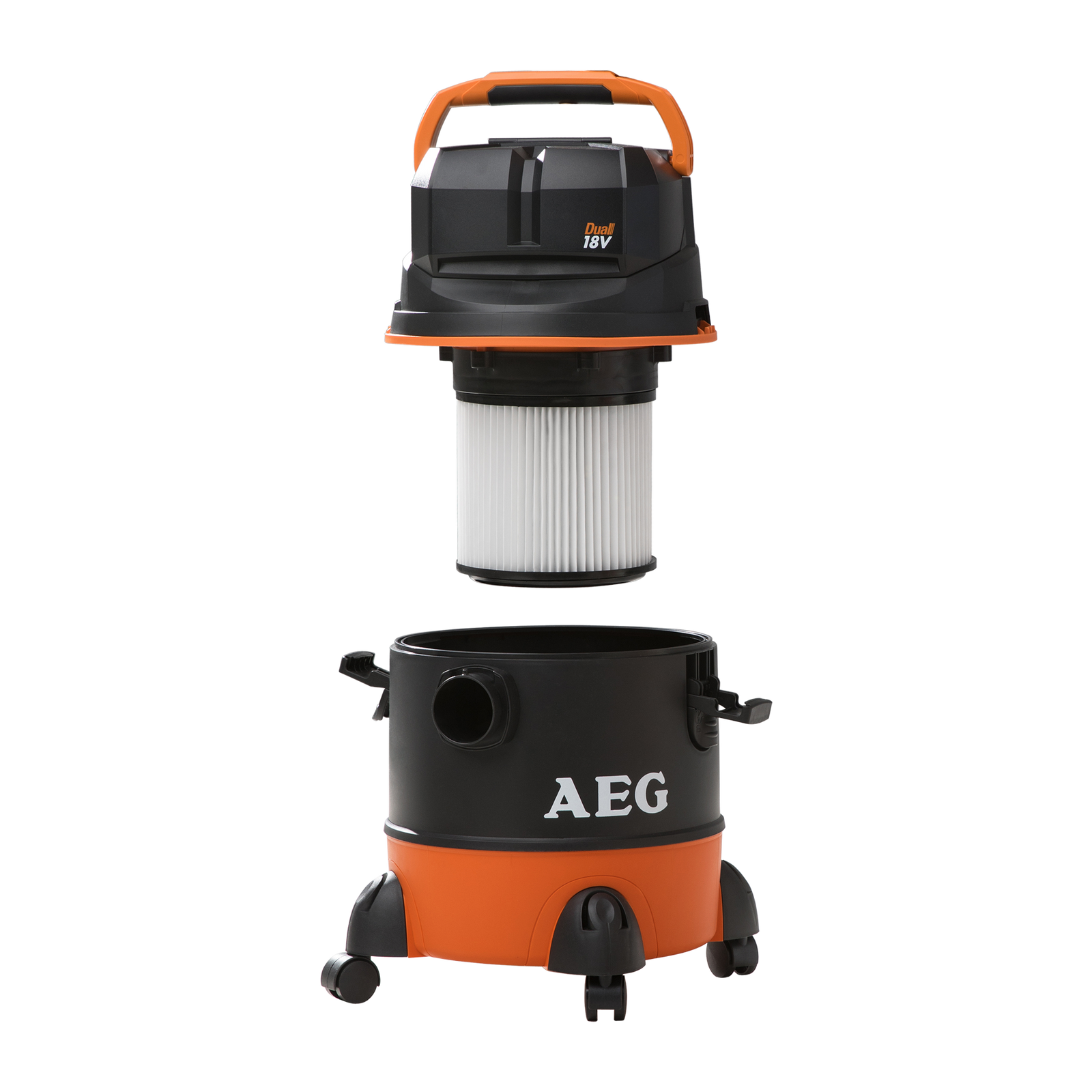 AEG Dual 18V 20L Cordless Wet & Dry Dust Extractor Skin AP218E2-0