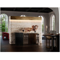 Vintec 35 Bottle Single Zone Wine Fridge - Black, UV-Protected Glass Door, UV-Free LED Lighting - VWS830FAS-X