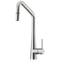 Oliveri Essente square gooseneck pull out mixer tap - 316 stainless steel - Stainless Steel - SS31675