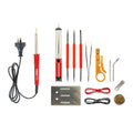 Tradeflame 15 Piece Soldering Starter Kit - 30W Iron - Compact Set - 80mm x 250mm - SuperSaverAU - view 1