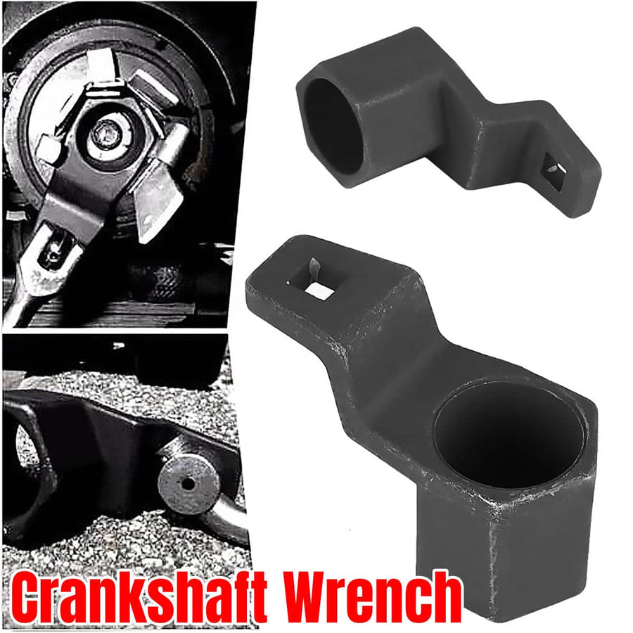 55mm Crankshaft Pulley Holding Tool Black Steel for Engine Timing Belt Repair