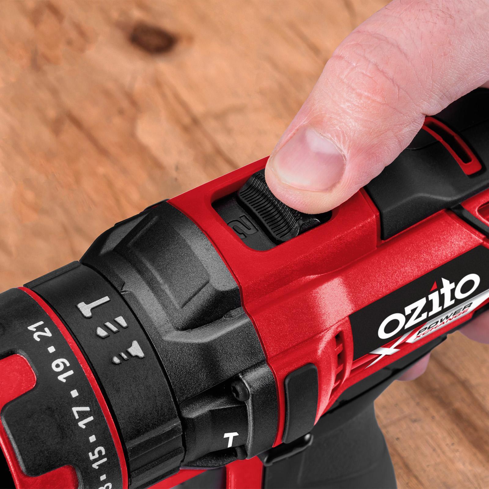 Ozito PXC 18V 13mm Keyless Cordless Hammer Drill Skin Only PXHDS-180