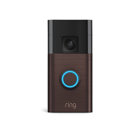 Ring Battery Video Doorbell, Venetian Bronze - Wireless with Night Vision & 2-Way Talk