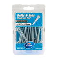 Zenith Mushroom Head Bolt - 1/4" x 75mm - Zinc Plated - 25 Pack - SuperSaverAU - view 1