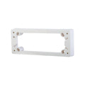 Deta 4 Outlet Mounting Block 26mm Polycarbonate Compact Design - SuperSaverAU - view 1