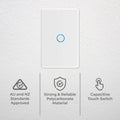 Deta 240V Touch Activated Universal LED Dimmer White