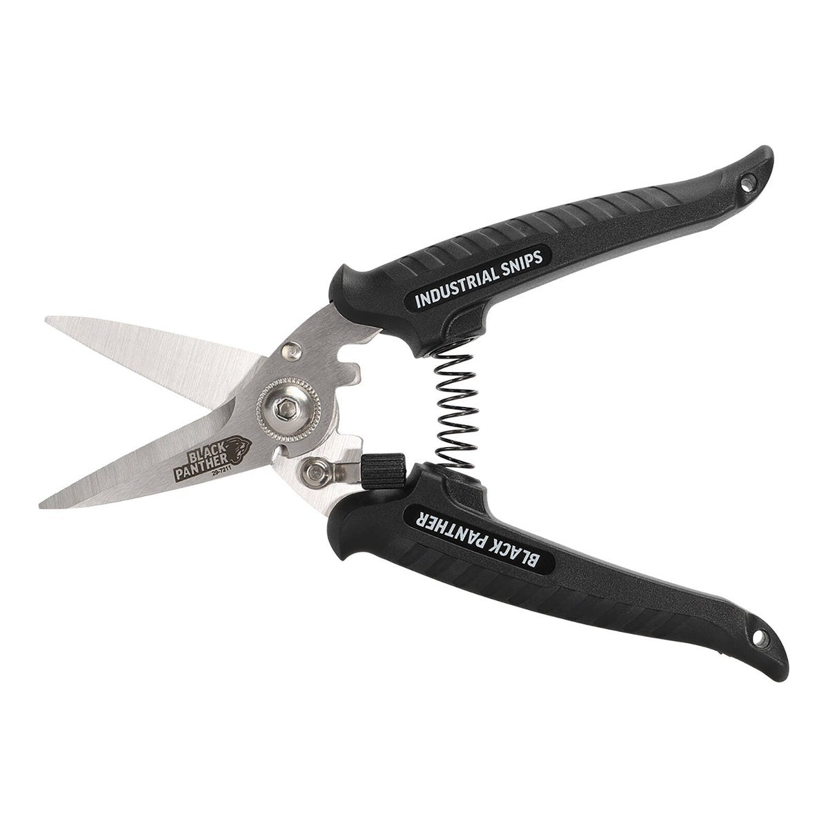 Sterling Black Panther Industrial Snips - 185mm - Black - Ergonomic Design - SuperSaverAU - view 3