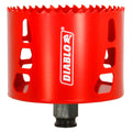 Diablo 92mm Bi-Metal Hole Saw, 60mm Depth, Wood Steel Plastics
