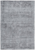 Rug Culture Bliss Large Hand Loomed Viscose Rug 280x190cm - Grey - Cotton Backing - BLSGREY280X190