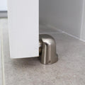 Adoored Satin Chrome Half Moon Magnet Door Stop