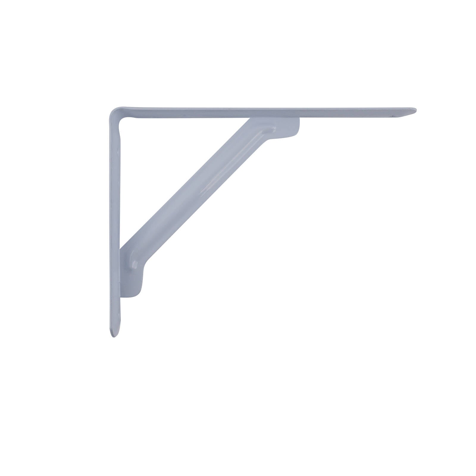 Carinya 200 x 150mm White Light Stayed Bracket, Powder Coated Steel, Multi-Orientation Wall Mount