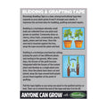 Brunnings 43m x 3cm Budding & Grafting Tape, Transparent Green