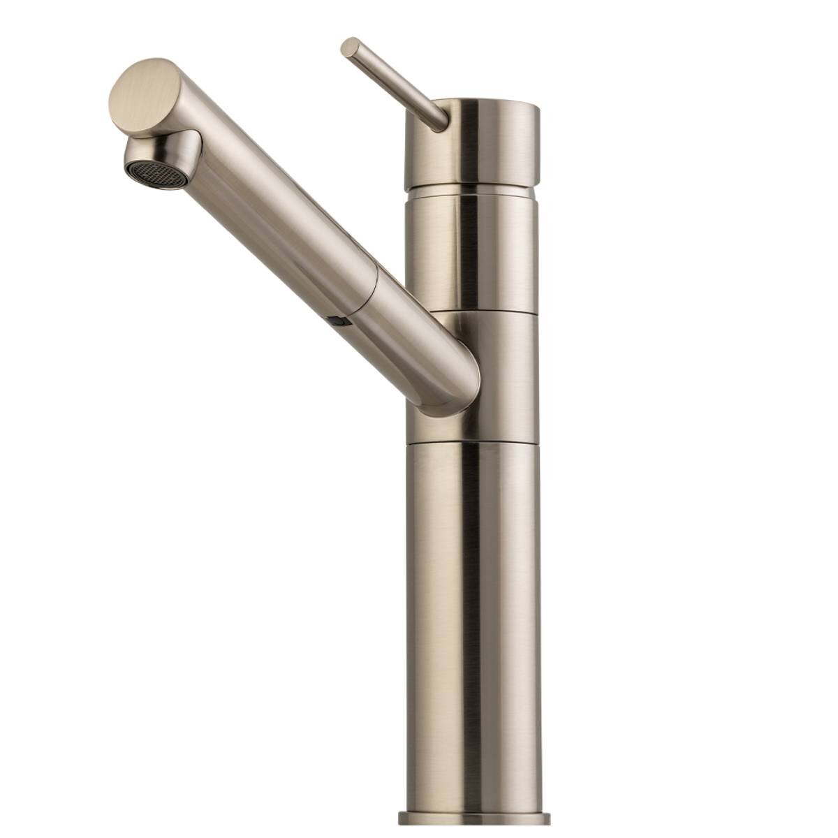 Oliveri Venice pull out swivel mixer tap - Brushed Nickel - WELS 5 star - VE590FBN-P