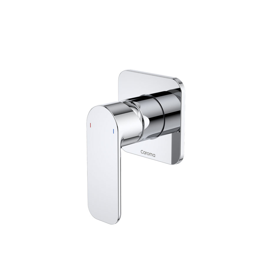Caroma Luna Bath Shower Mixer - 40mm x 107mm x 80mm - Polished Chrome - SuperSaverAU - view 1