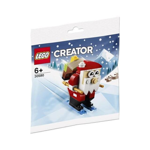 Lego Creator Santa Polybag 30580 Christmas Santa Skiing Xmas - SuperSaverAU - view 1