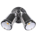 Brilliant Raptor III Twin Flood Light - 20W - 1800 Lumens - Satin Nickel - SuperSaverAU - view 1