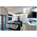 Schweigen Silent Ceiling Cassette Rangehood - 3000m³/h, Remote Control, Stainless Steel - CC-INARTSP2PAK