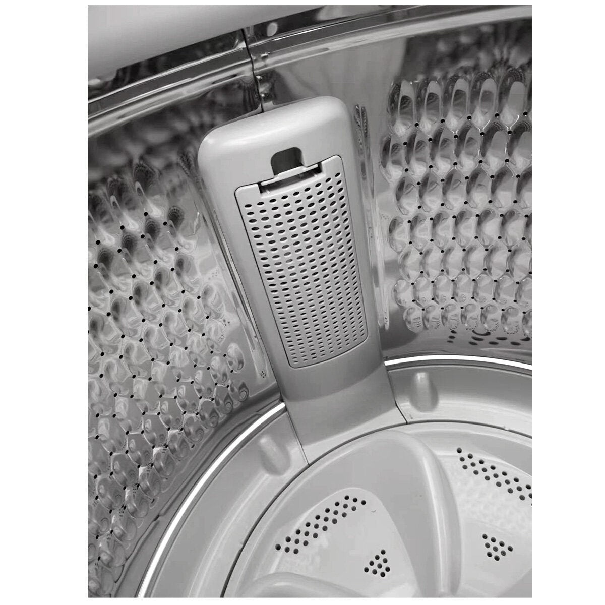 CHiQ 6.5kg Top Load Washing Machine - Glass Lid with Damper, Delay Start, 9 Programs - WTL65FDW