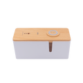 Click Cable Management Box - USB & Wireless Charger - 290mm x 127mm x 113mm - Organises Cables - SuperSaverAU - view 2
