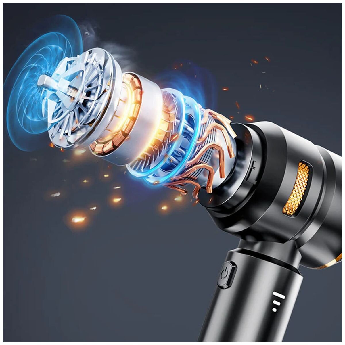 MyGenie Tornado Pro V2.0 handheld vacuum and blower - 15kPa suction - USB-C rechargeable - 10005929