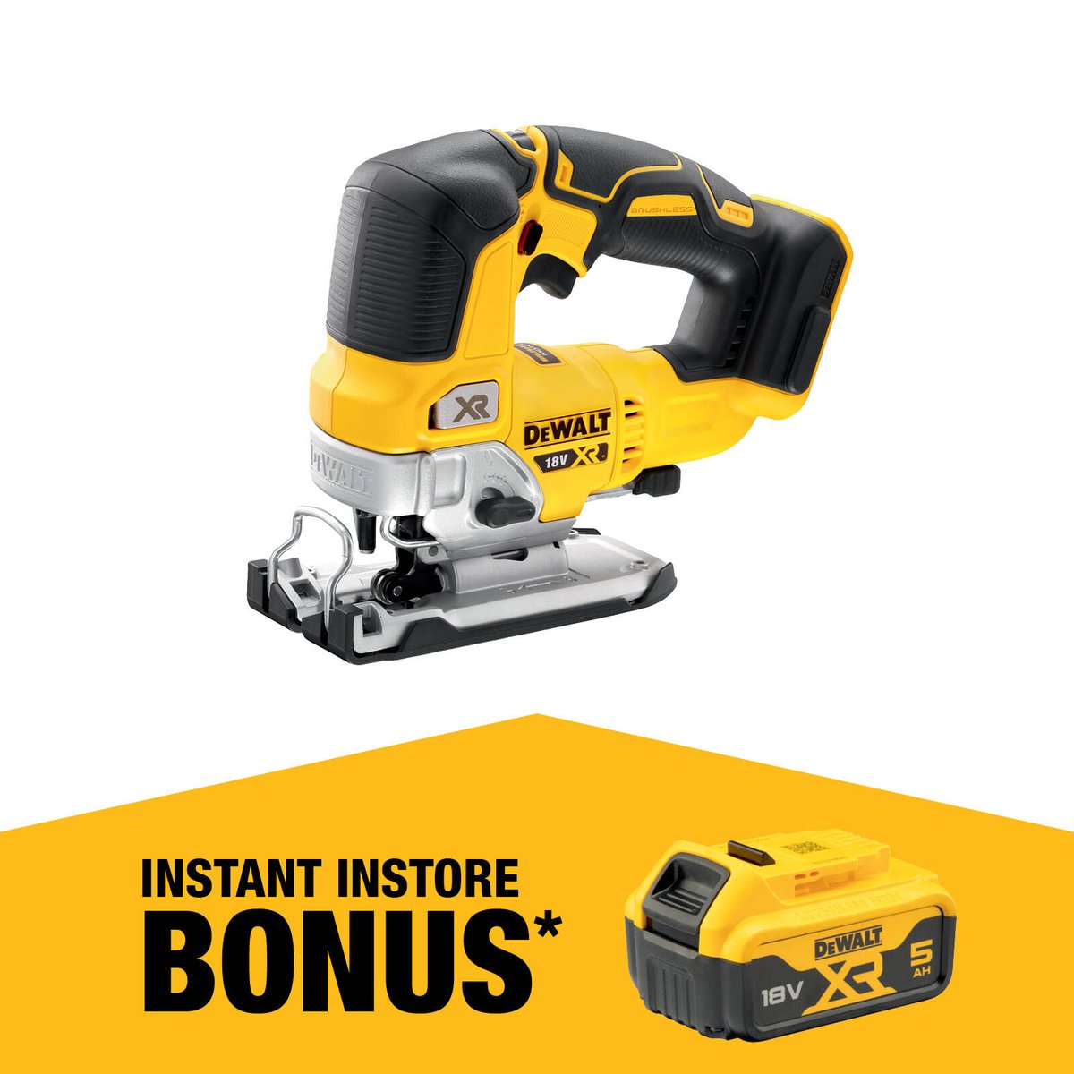 Dewalt Jigsaw - 18V - Steel/Plastic - Variable Speed