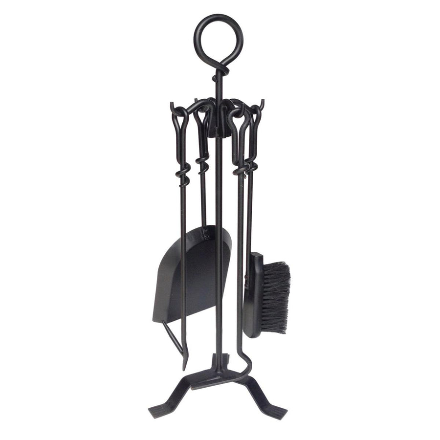 Scandia Classic Fire Tool Set - 270mm - Mild Steel - Heavy Duty - SuperSaverAU - view 1